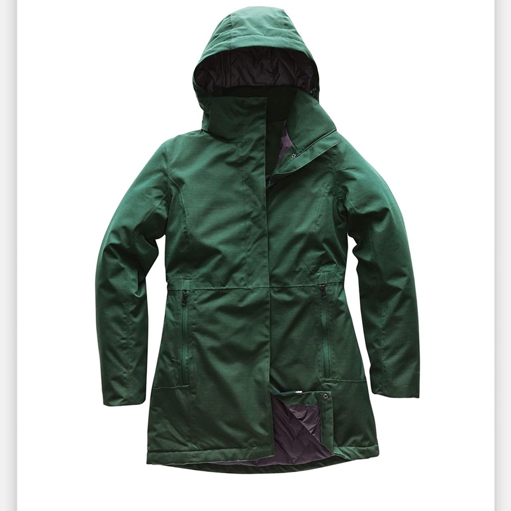 The North Face Insulated Ancha Parka green